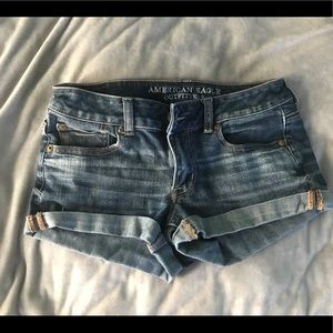 American Eagle Denim Short Shorts